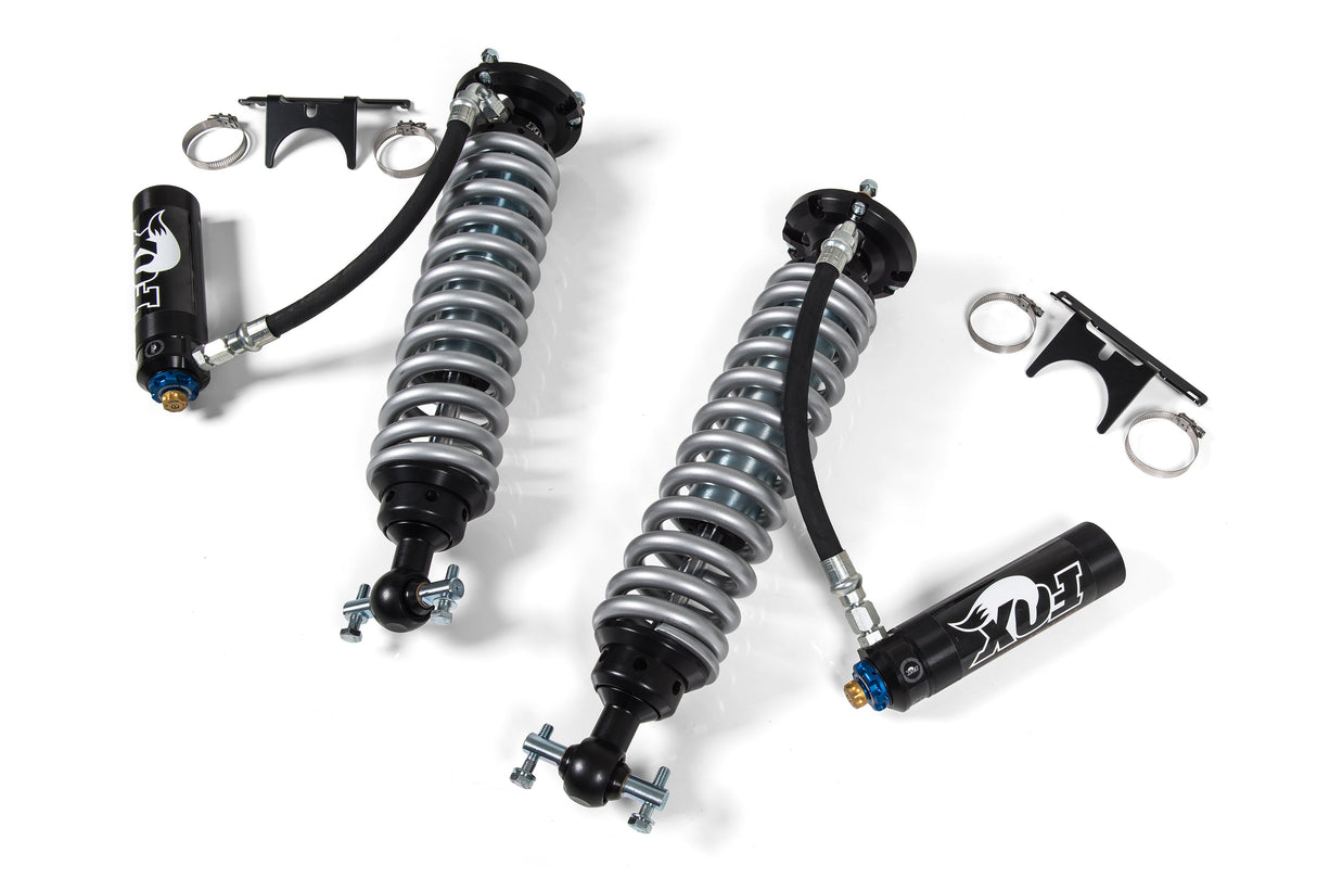 FOX 2.5 Coil-Over Shocks W/ DSC Reservoir Adjuster - 4 Inch Lift - Factory Series - Chevy Silverado And GMC Sierra 1500 (07-18) BDS Suspension Suspension Shock Absorber Kit  AXOPROS