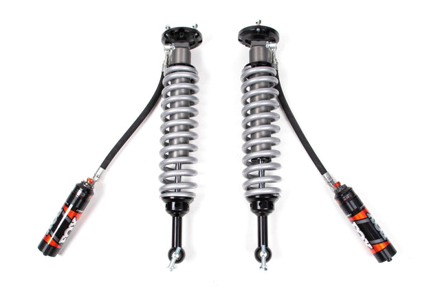 FOX 2.5 Coil-Over Shocks W/ DSC Reservoir Adjuster - 4 Inch Lift - Performance Elite Series - Ford F150 (15-20) 4WD BDS Suspension Suspension Shock Absorber Kit  AXOPROS