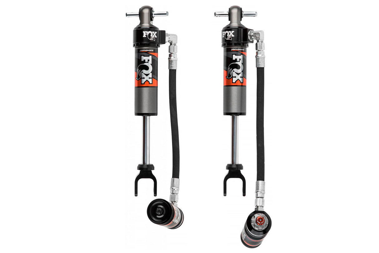 FOX 2.5 Front Shocks W/ DSC Reservoir Adjuster - 1.5-2.5 Inch Lift - Performance Elite Series - Chevy Silverado And GMC Sierra 2500HD / 3500HD (20-24) BDS Suspension Suspension Shock Absorber Kit  AXOPROS