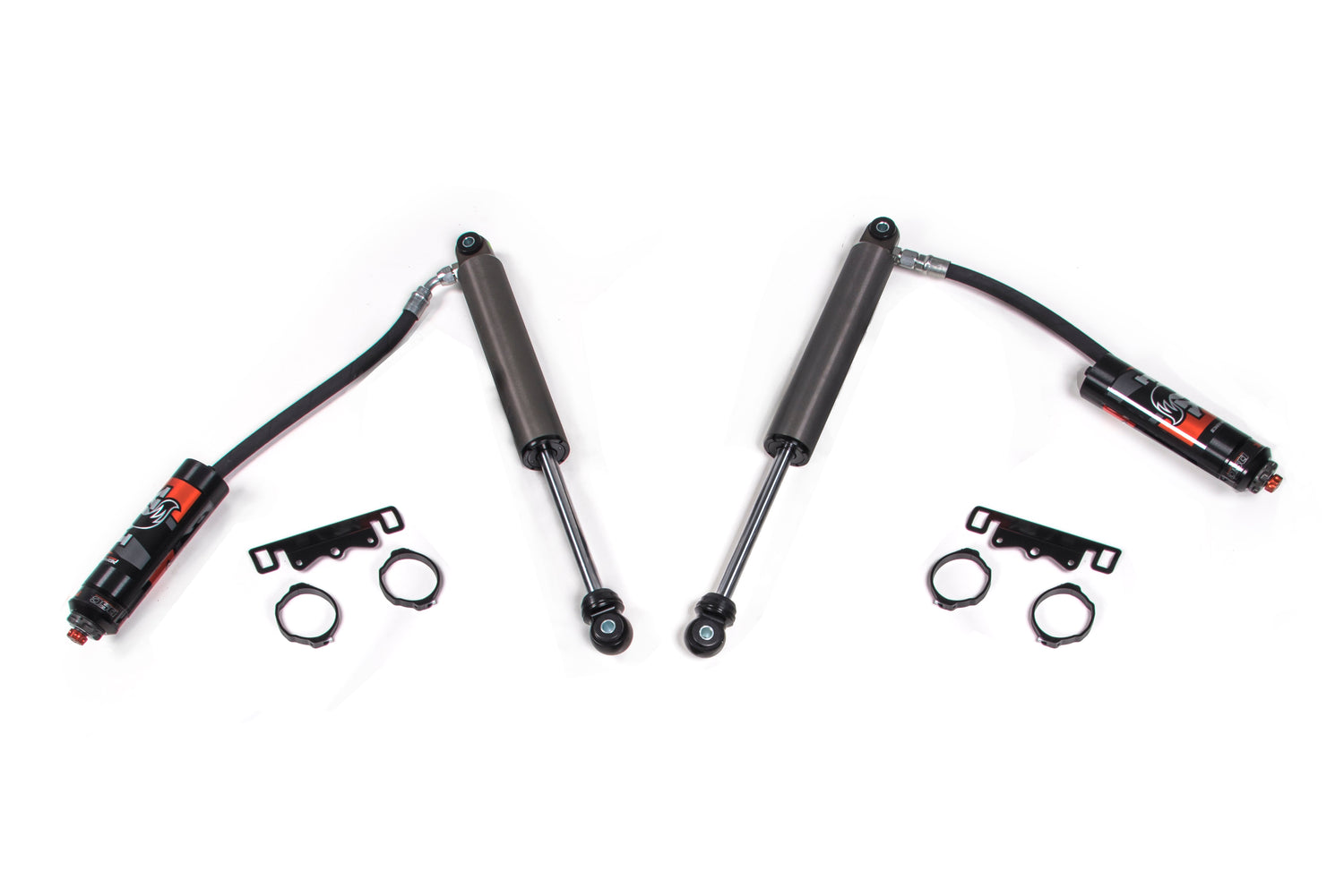 FOX 2.5 Rear Shocks W/ DSC Reservoir - 4-6 Inch Lift - Performance Elite Series - Chevy Silverado And GMC Sierra 1500 (19-24) BDS Suspension Suspension Shock Absorber  AXOPROS