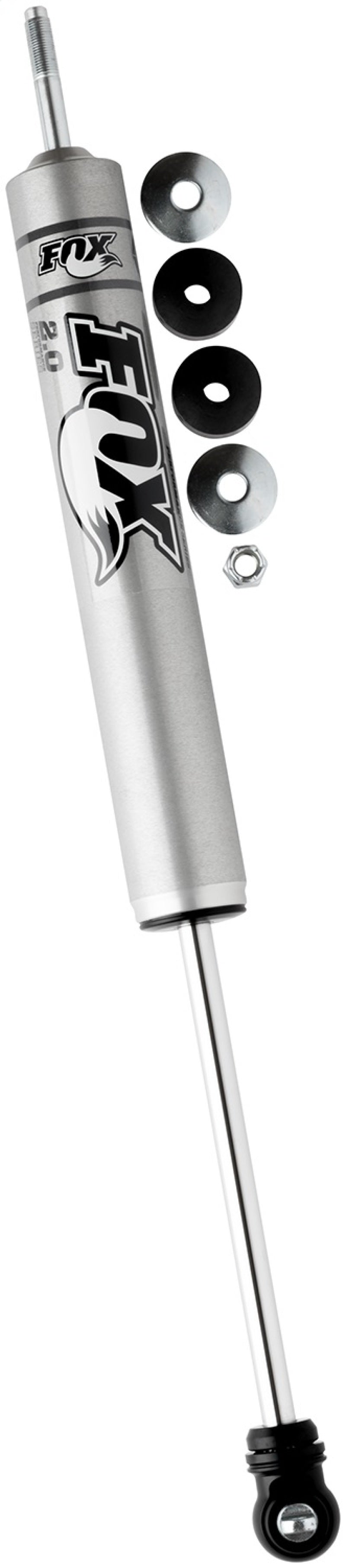 Fox 97-06 Jeep TJ 2.0 Performance Series 9.6in. Smooth Body IFP Front Shock / 3-4.5in & 2-3.5in Lift FOX Shocks and Struts  AXOPROS