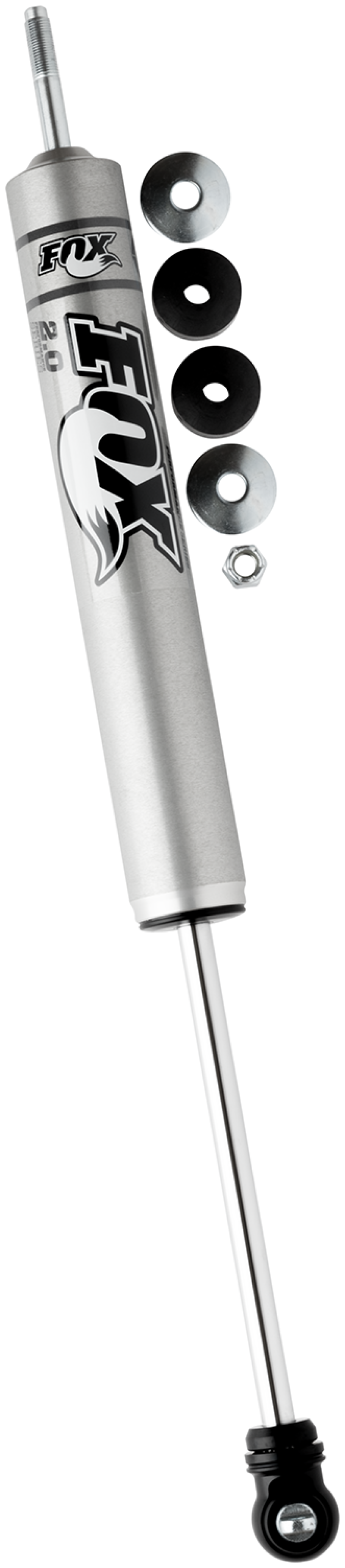 Fox 97-06 Jeep TJ 2.0 Performance Series 9.6in. Smooth Body IFP Front Shock / 3-4.5in & 2-3.5in Lift FOX Shocks and Struts  AXOPROS