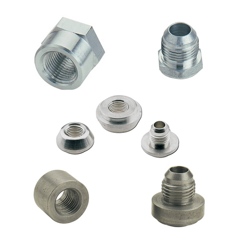 Fragola -10AN Female Weld Bung x 1.0in Fragola Bungs  AXOPROS