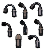 Fragola -10AN Race-Rite Crimp-On Hose End 90 Degree Fragola Fittings  AXOPROS