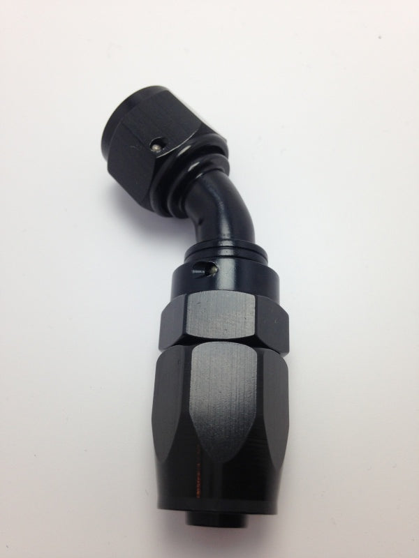 Fragola -10AN x 60 Degree Pro-Flow Hose End - Black Fragola Fittings  AXOPROS
