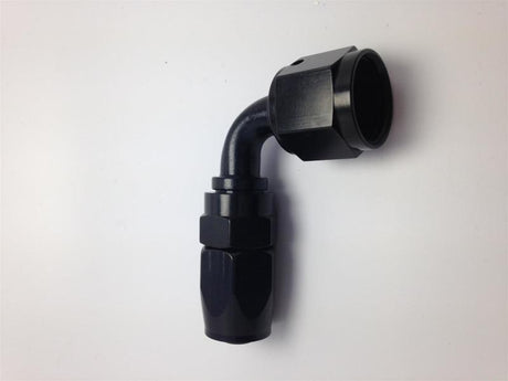 Fragola -16AN x 90 Degree Pro-Flow Hose End - Black Fragola Fittings  AXOPROS