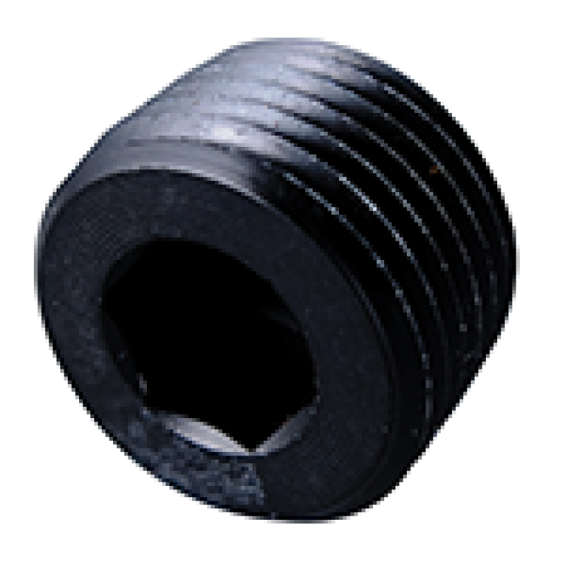 Fragola 1/8 NPT Pipe Plug- Internal Black Fragola Fittings  AXOPROS