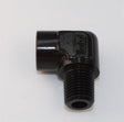 Fragola 1/8 Pipe 90 Degree Elbow Male/Female - Black Fragola Fittings  AXOPROS