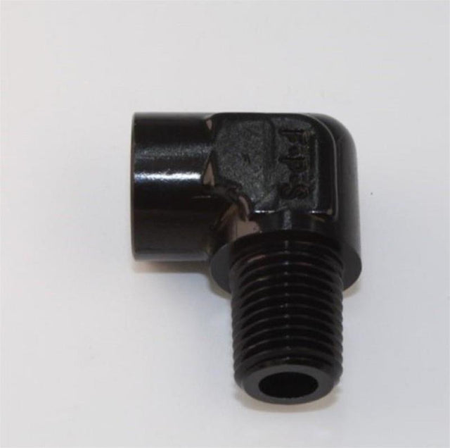 Fragola 1/8 Pipe 90 Degree Elbow Male/Female - Black Fragola Fittings  AXOPROS