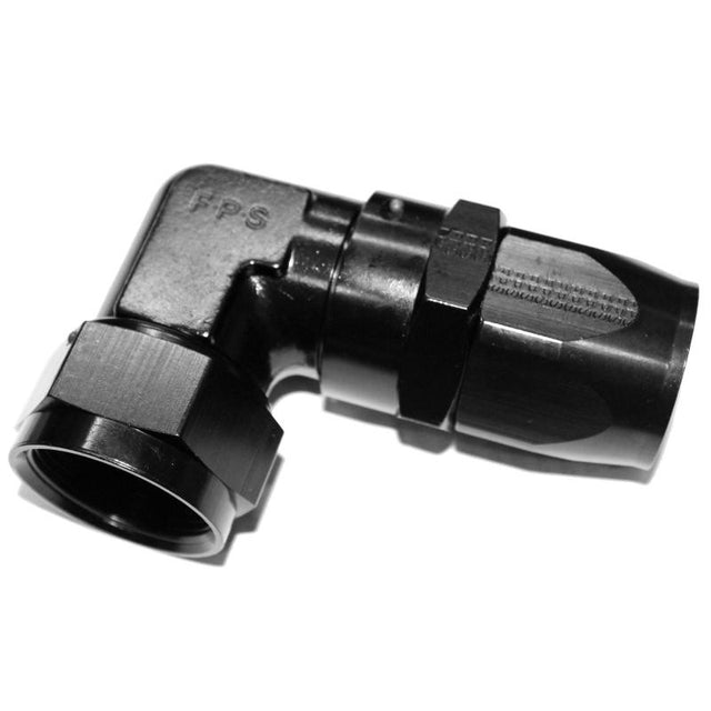 Fragola -20AN x 90 Degree Low Profile Forged Hose End - Black Fragola Fittings  AXOPROS