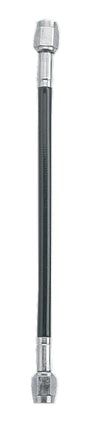Fragola -3AN Ext Black Covered Assembly Straight x Straight 14in Fragola Brake Line Kits  AXOPROS