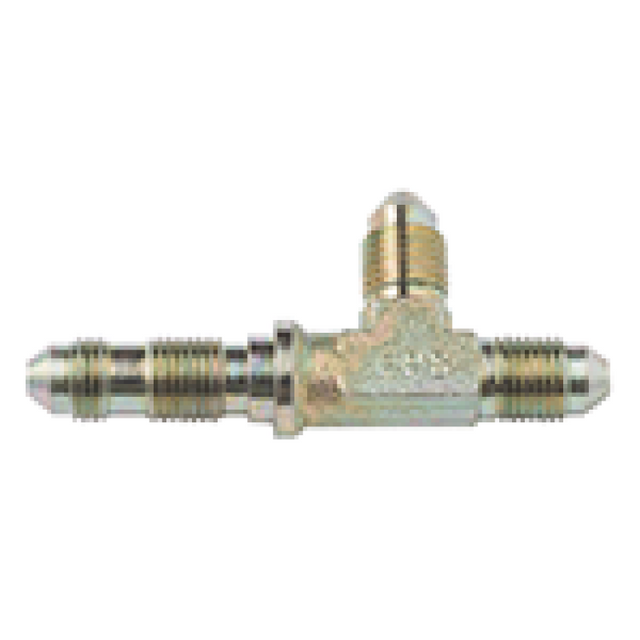 Fragola -3AN Steel Bulkhead Tee - On Run Fragola Fittings  AXOPROS