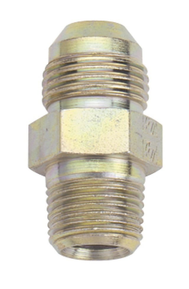 Fragola -3AN x 1/8 NPT Straight Adapter -Steel Fragola Fittings  AXOPROS