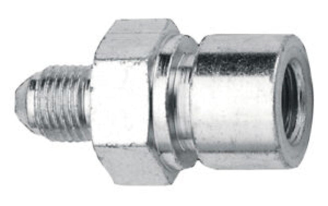 Fragola -3AN x 3/8-24 I.F. Tubing Adapter - Steel Fragola Brake Adapters  AXOPROS