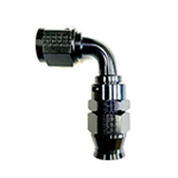 Fragola -4AN Real Street x 90 Degree Forged Hose End Black For PTFE Hose Fragola Fittings  AXOPROS