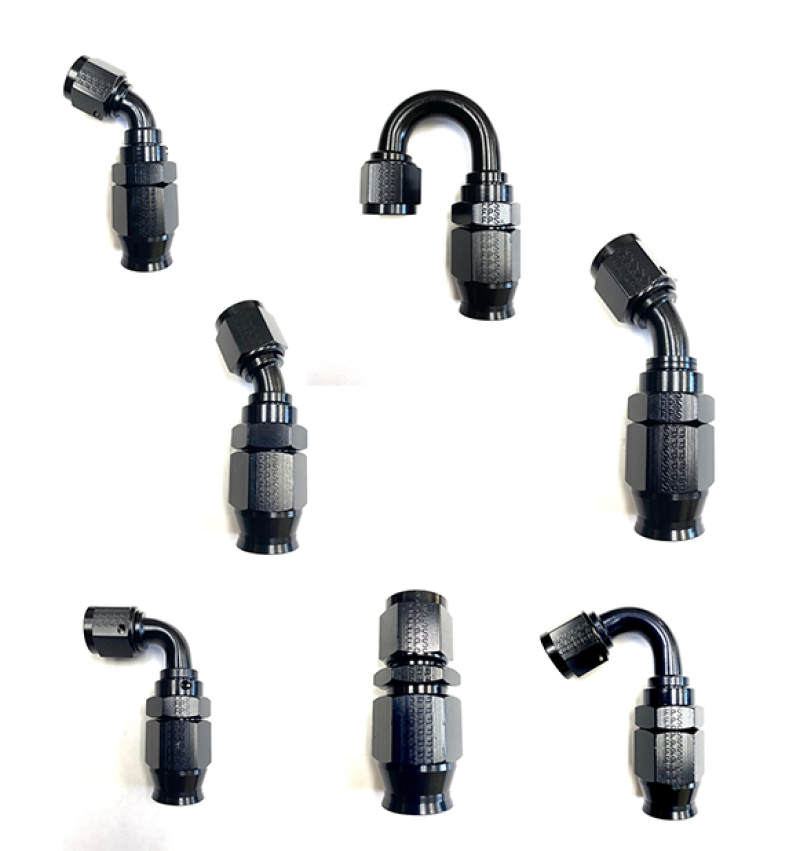 Fragola -6AN Race-Rite Reusable PTFE Hose End 90 Degree Fragola Fittings  AXOPROS