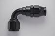 Fragola -6AN Real Street x 90 Degree Hose End Black For PTFE Hose Fragola Fittings  AXOPROS