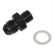 Fragola -6AN x 12mm x 1.25 Male Adapter-Solex - Black Fragola Fittings  AXOPROS