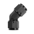 Fragola -6AN x 45 Degree Female Coupler - Black Fragola Fittings  AXOPROS