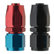 Fragola -8AN Straight Pro-Flow Hose End - Black Fragola Fittings  AXOPROS