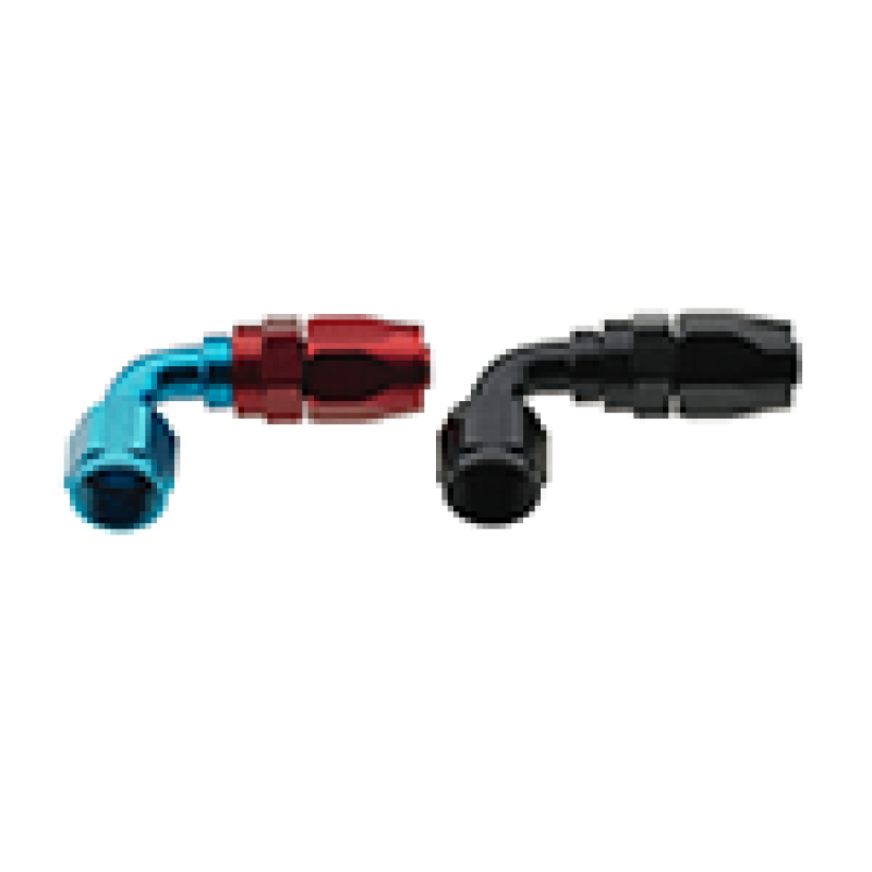 Fragola -8AN x 90 Degree Pro-Flow Hose End - Black Fragola Fittings  AXOPROS