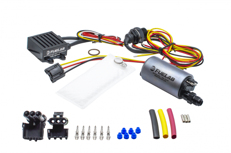 Fuelab 253 In-Tank Brushless Fuel Pump Kit w/-6AN Outlet/72002/74101/Pre-Filter - 500 LPH Fuelab Fuel Pumps  AXOPROS