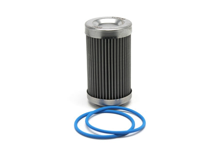 Fuelab 40 Micron Stainless Replacement Element - 3in w/2 O-Rings & Instructions Fuelab Fuel Filters  AXOPROS