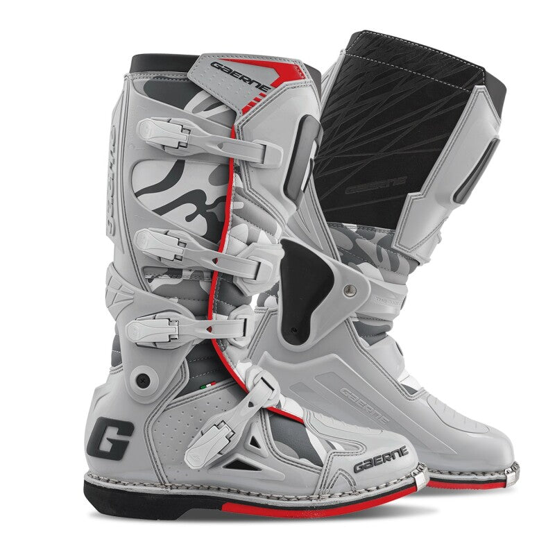 Gaerne Fastback Endurance Boot Snow Camo Size - 9 Gaerne Motorcycle Boots  AXOPROS