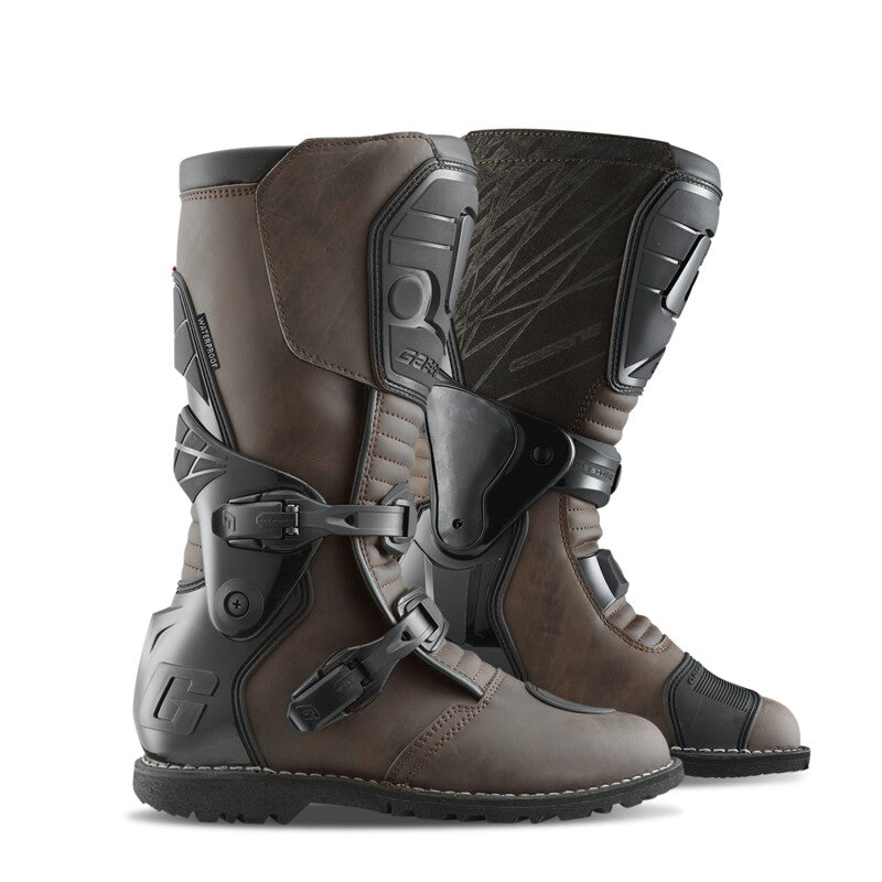 Gaerne G.Dakar Aquatech Boot Brown Size - 10 Gaerne Motorcycle Boots  AXOPROS