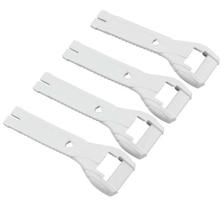 Gaerne SG10 Strap Replacement (4) Short - White Gaerne Motorcycle Boots  AXOPROS