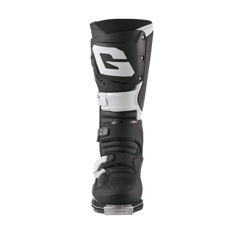 Gaerne SG22 Boot Black/White Size - 9 Gaerne Motorcycle Boots  AXOPROS