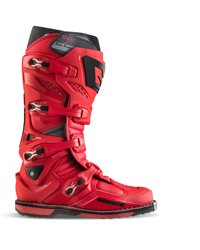 Gaerne SG22 Boot Red Size - 11 Gaerne Motorcycle Boots  AXOPROS