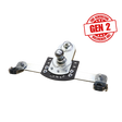 Gen-Y 20-24 GM Short/Long Bed GoosePuck II 5in Offset Ball Puck Mount 25K TW w/Safety Chain Anchors GEN-Y Hitch Hitch Ball Mounts  AXOPROS