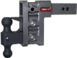 Gen-Y Mega Duty 2.5in Shank 6in Drop 3.5K TW 32K Hitch w/GH-0161 Dual-Ball/Pintle Lock GEN-Y Hitch Hitch Receivers  AXOPROS