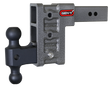 Gen-Y Mega Duty 2.5in Shank 6in Drop 3K TW 21K Hitch w/GH-061 Dual-Ball GEN-Y Hitch Hitch Receivers  AXOPROS