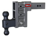 Gen-Y Mega Duty 2.5in Shank 6in Drop 3K TW 21K Hitch w/GH-061 Dual-Ball GEN-Y Hitch Hitch Receivers  AXOPROS