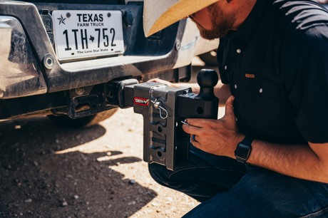 Gen-Y Mega Duty 2in Shank 7.5in Drop 2K TW 16K Hitch w/GH-051 Dual-Ball GEN-Y Hitch Hitch Receivers  AXOPROS