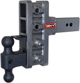 Gen-Y Mega Duty 3in Shank 6in Offset Drop 32K Hitch w/GH-0161 Dual-Ball/GH-0162 Pintle Lock GEN-Y Hitch Hitch Receivers  AXOPROS