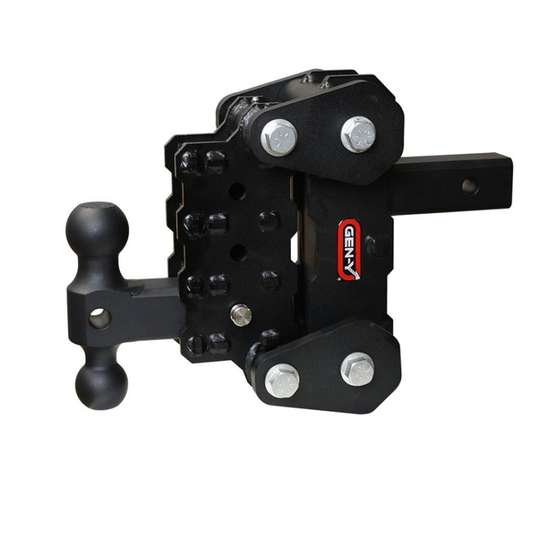 Gen-Y Phantom-XT 2in Solid Shank 4.25in Drop 1K TW 10K Hitch w/GH-031 Dual-Ball Mount GEN-Y Hitch Hitch Receivers  AXOPROS