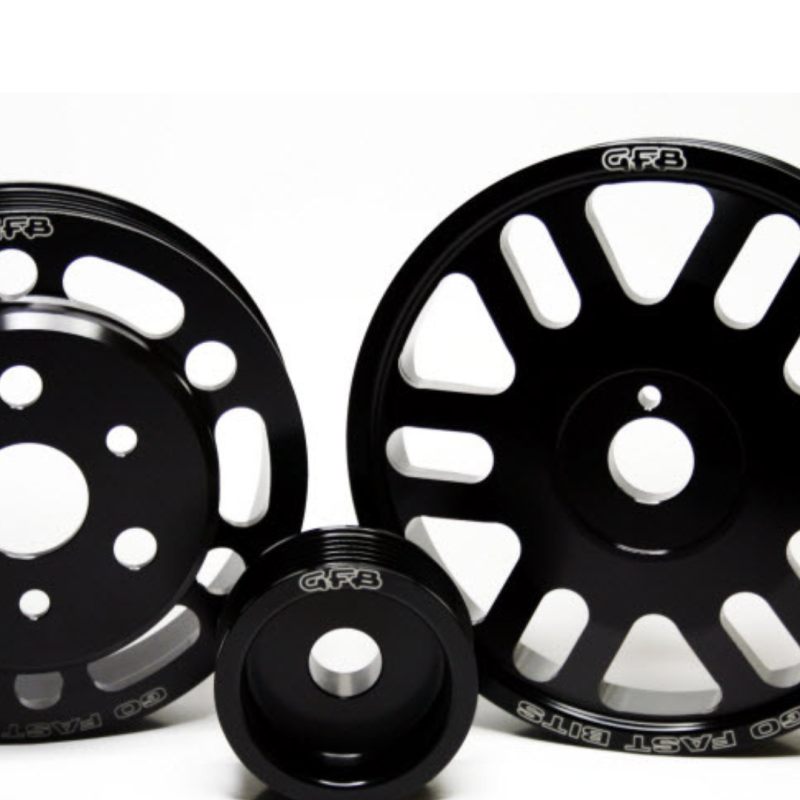 GFB 13 Subaru BRZ / 13 Scion FR-S 3 Pc L/W Pulley Kit (Inc Crank/Alternator/Water Pump Pulleys) Go Fast Bits Pulleys - Crank, Underdrive  AXOPROS
