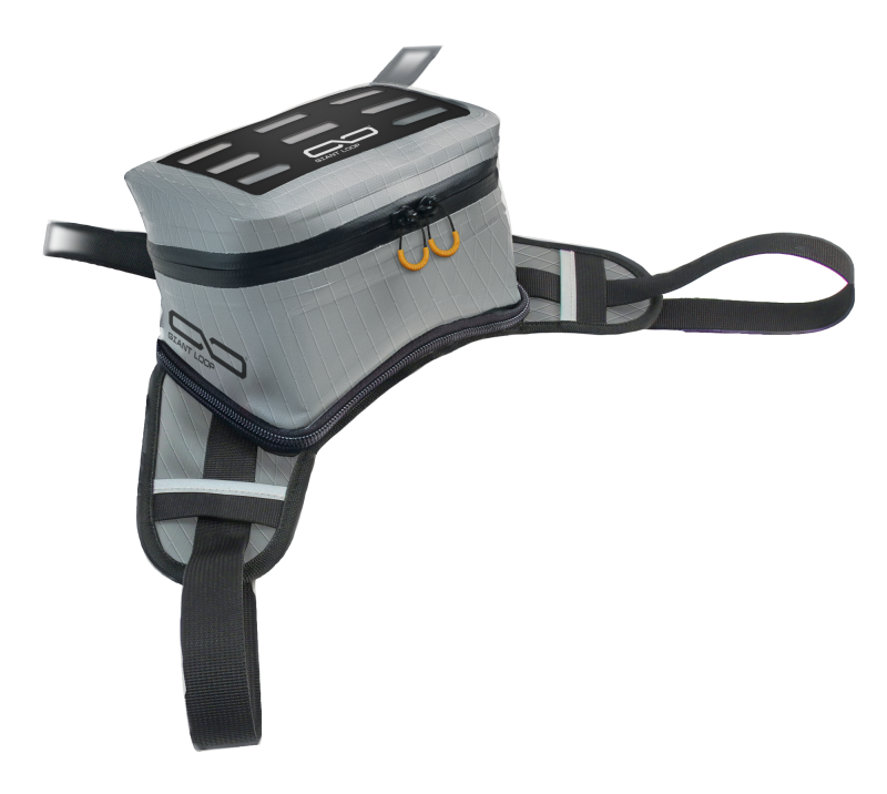 Giant Loop Buckin Roll Tank Bag 1.5L - Gray Giant Loop Bags - Bike Bags  AXOPROS