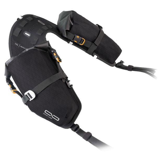 Giant Loop MoJavi Saddlebag 12L - Black Giant Loop Bags - Saddlebags  AXOPROS