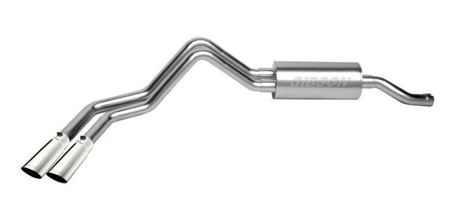 Gibson 01-05 Ford Ranger XL 2.3L 1.75in Cat-Back Dual Sport Exhaust - Aluminized Gibson Catback  AXOPROS