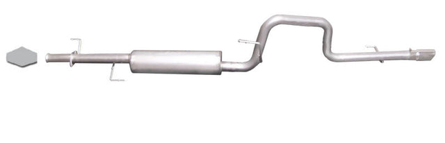 Gibson 05-09 Toyota 4Runner Sport 4.7L 2.5in Cat-Back Single Exhaust - Aluminized Gibson Catback  AXOPROS