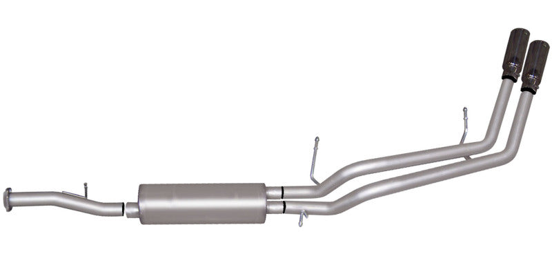 Gibson 07-12 Chevrolet Avalanche LS 5.3L 2.25in Cat-Back Dual Sport Exhaust - Aluminized Gibson Catback  AXOPROS