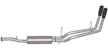 Gibson 07-12 Chevrolet Avalanche LS 5.3L 2.25in Cat-Back Dual Sport Exhaust - Aluminized Gibson Catback  AXOPROS