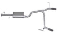 Gibson 07-14 Toyota FJ Cruiser Base 4.0L 2.5in Cat-Back Dual Split Exhaust - Aluminized Gibson Catback  AXOPROS