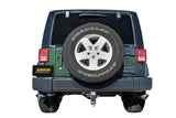Gibson 07-17 Jeep Wrangler JK Sport 3.8L 2.5in Cat-Back Dual Extreme Exhaust - Black Elite (Ceramic) Gibson Catback  AXOPROS