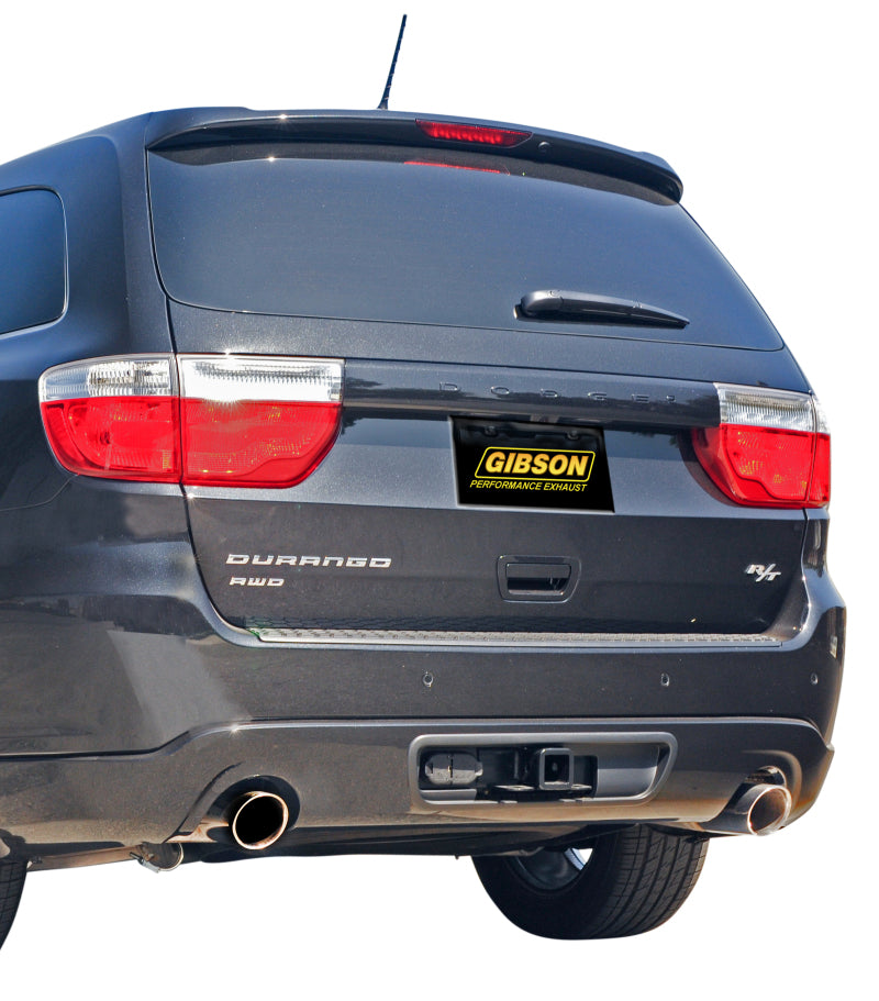 Gibson 11-18 Dodge Durango R/T 5.7L 2.25in Axle-Back Dual Exhaust - Aluminized Gibson Axle Back  AXOPROS