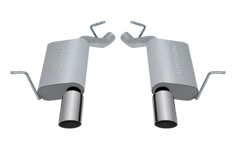 Gibson 11-18 Dodge Durango R/T 5.7L 2.25in Axle-Back Dual Exhaust - Aluminized Gibson Axle Back  AXOPROS